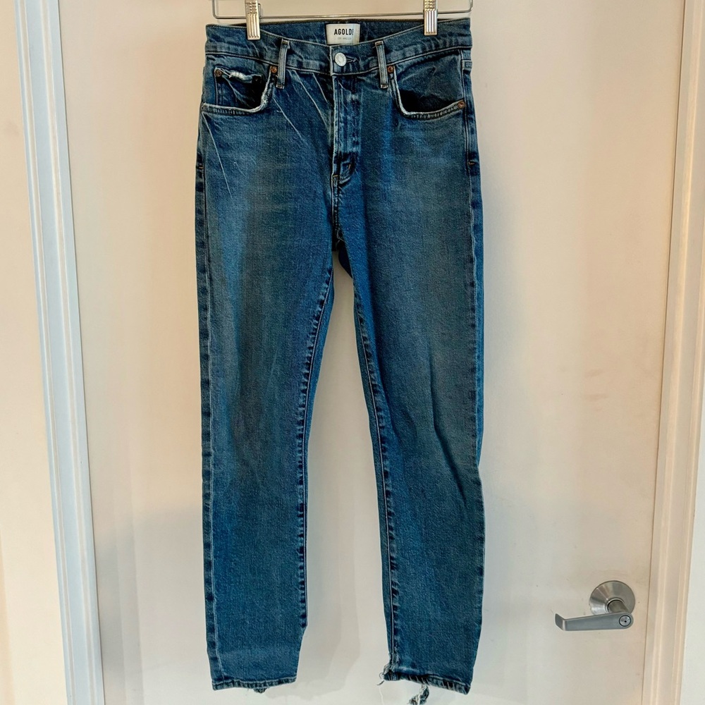 AGOLDE Toni Slim Straight Leg Size 28